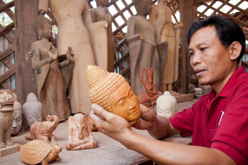 Artisans d’Angkor du thuyền mekong du lịch đông dương