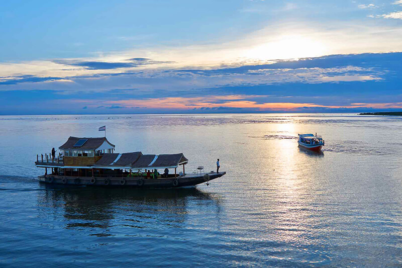 Biển hồ Campuchia tour du thuyền mekong