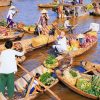 Chợ nổi cái bè tour du thuyền mekong 4 ngày 3 đêm