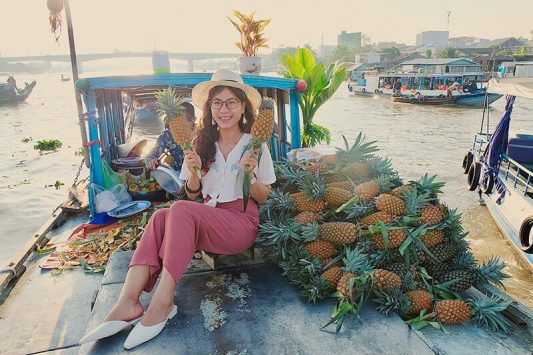 Chợ nổi cái răng tour du thuyền mekong từ sài gòn