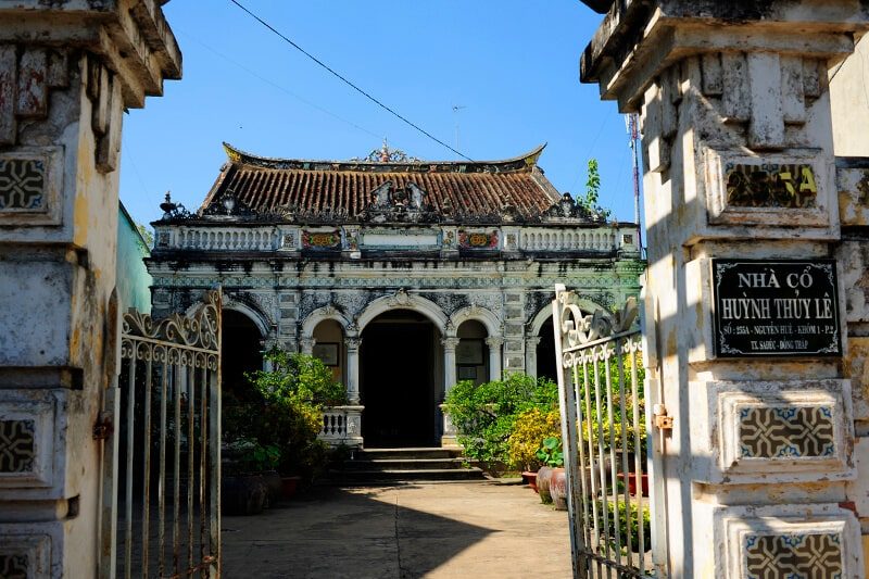 Nhà cổ huỳnh thủy lê tour du thuyền mekong