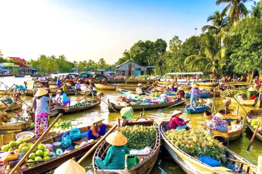 Tour Miền Tây - Chợ nổi